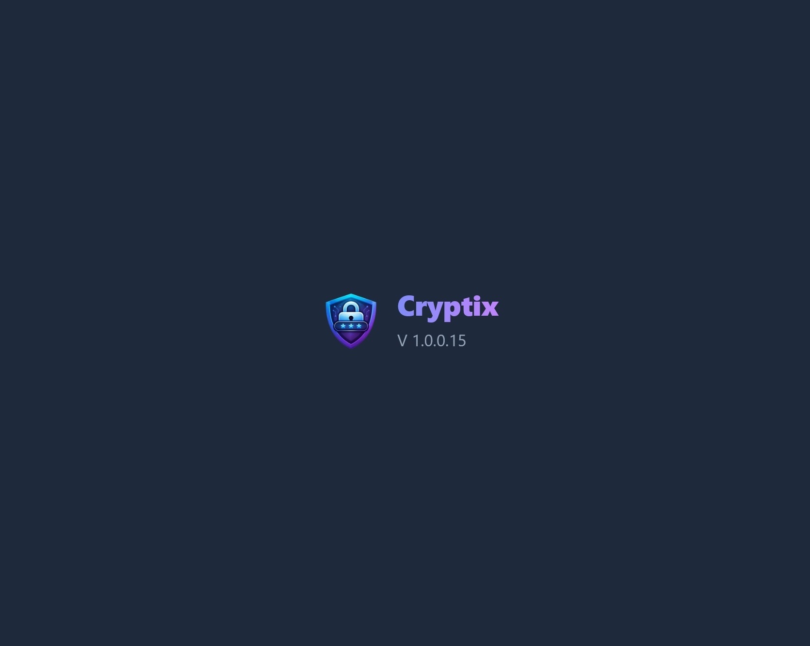 Cryptix logo branding