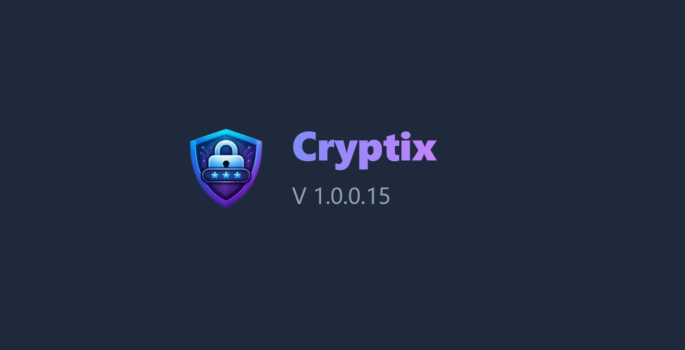Cryptix logo branding